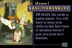 Masters of the Universe screenshot 4 for GameBoy Advance